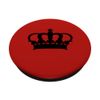 Black Crown Queen Red PopSockets Standard PopGrip