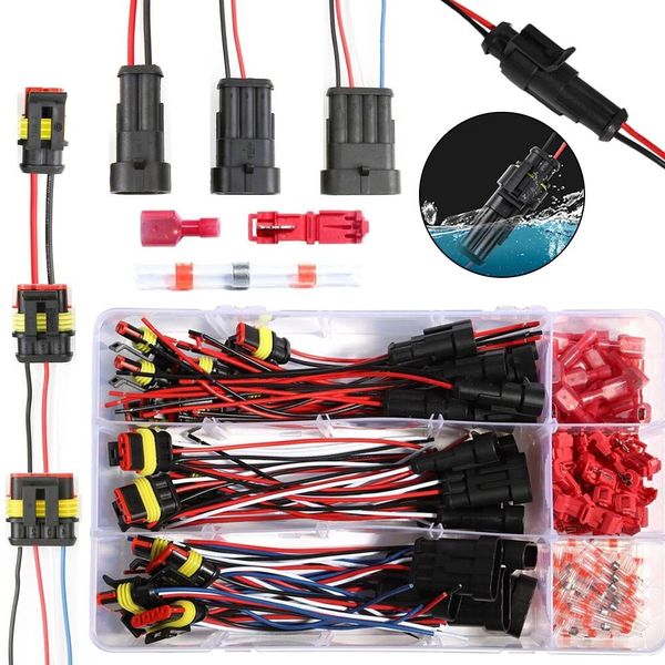 Harness Connector Quick Disconnect Waterproof Wire Automotive Electrical