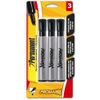 Promarx Jumbo Permanent Markers, Black, 3 Count