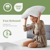 Memory Foam Neck Pillow Side Sleeper Body Pillow Cooling Pillow with Pillowcase