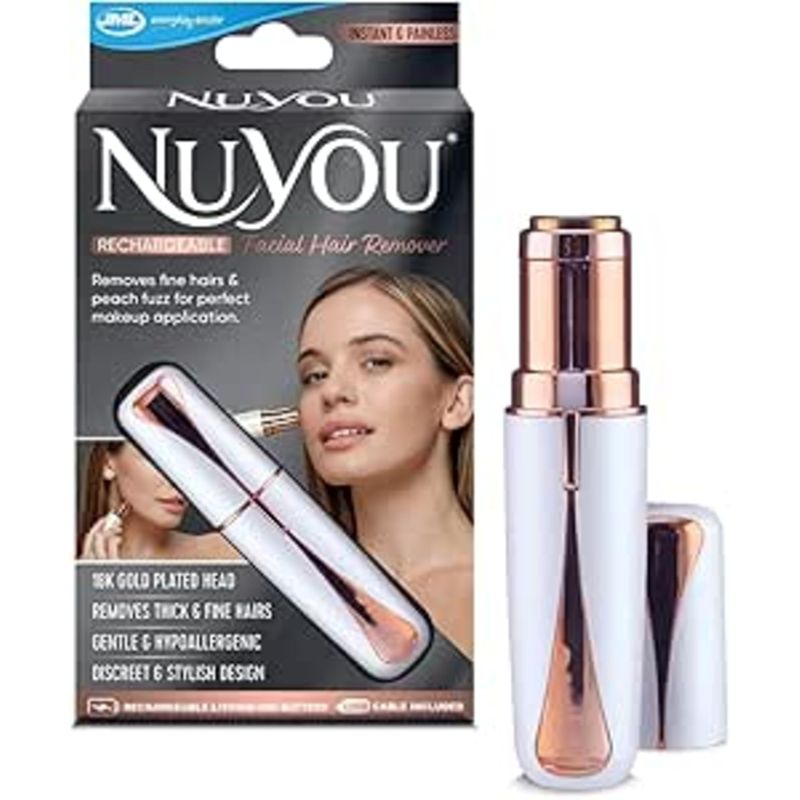 JML NuYou Facial Hair Remover for Women - Quick, Painless Hair Removal ...