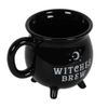 Something different witches brew kettle mug, black.