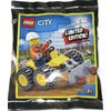 Lego City Construction Worker with Bulldozer foil pack 952003