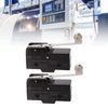Micro limit switch hinge roller lever switch NO+NC 250 VAC 2 pieces, pack of 2