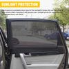 4X Car Window Rear Side screen Mesh Shade Sun Cover Windshield Sunshade Visor US
