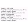 2Rich Tumeric Face Cream, Potent blend Tumeric cucumber collagen greentea 2fl oz