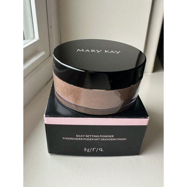 NIB MARY KAY Silky Setting Loose Powder MEDIUM BRONZE Full Size Exp 08/24