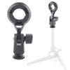 Portable Microphone Holder,Anti Vibration Mount Adapter Socket,Adjustable Desktop Microphone Stand,Easy Install Removable for Recording Studio