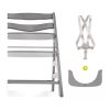 Hauck Alpha+ Wooden Highchair Grey