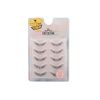 KEYIZONE FW17 Handmade Transparent Shaft 5 Pairs, Middle Type, Premium Synthetic Fiber Hair, Emphasizes Your Eyes, Gets Out Instantly, Cute Like a Doll, Popular Fluffy