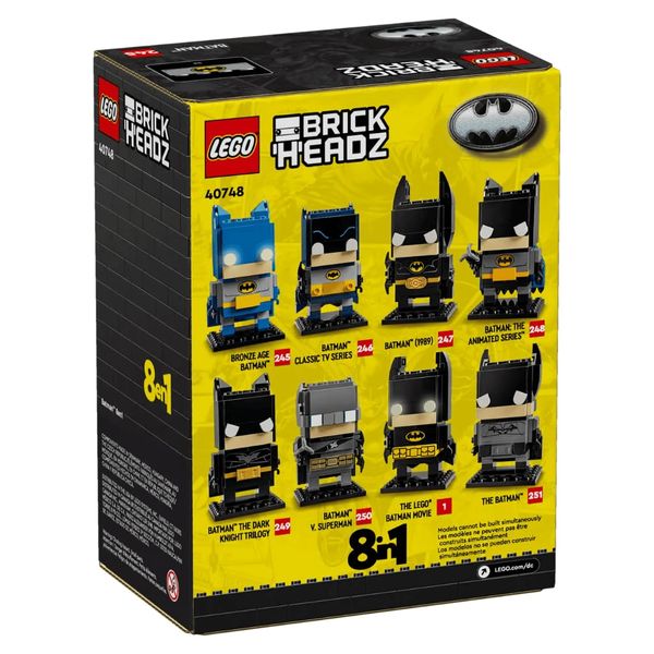 LEGO BrickHeads Batman 8 in 1 Figure 40748