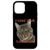 I Love Your Cattitude Fun Pun Quote Case for iPhone 12 mini
