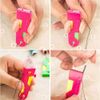 5Pcs Automatic Machines Sewing Needle Threader, Sewing Tool Plastic Needle Threaders Hand Machine Convenient Needle Threader for The Elderly (Colors Random)