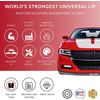 ALL-FIT 1.5in Universal Fit Front Bumper Spoiler Lip Splitter Protector (Black)