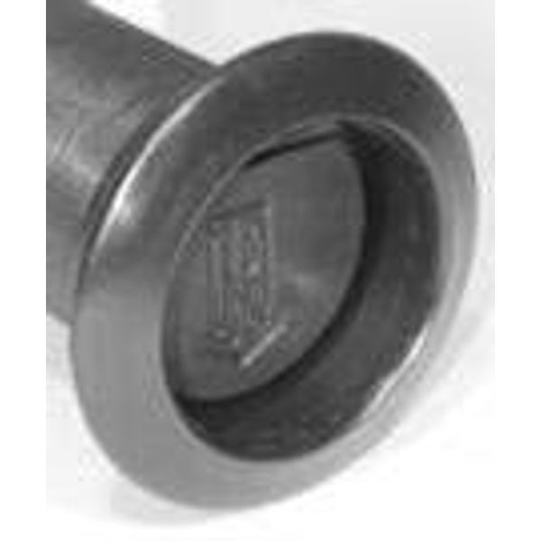 Replacement Boat Parts Black Recessed Push-Together Scupper