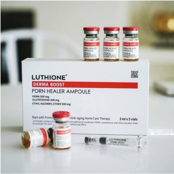 [LUTHIONE] Derma Boost PDRN Ampoule 1Kit (Ampoule 5ml *5ea) + MTS Roller