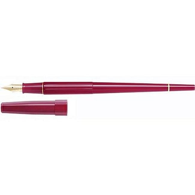 Pilot P-DPP-1S-REF Desk Pen, Fountain Pen, Pack, Extra Fine Point, Red (Set of 3)