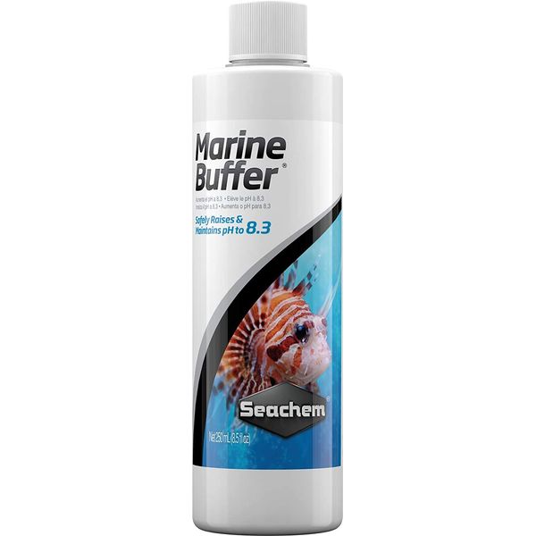 Seachem Liquid Marine Buffer, 250 mL / 8.5 fl. oz.