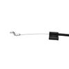 FR Recliner Handle Cable 2.5" Exposed Wire,3mm Barrel, 25.5", S-tip