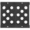 FishForm Holder ER20 Collet Tool Organizer 16 Pocket Rack