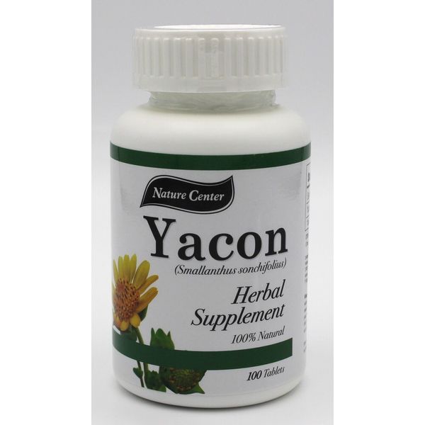 YACON 500 MG 100% NATURAL (100 CAPSULES )