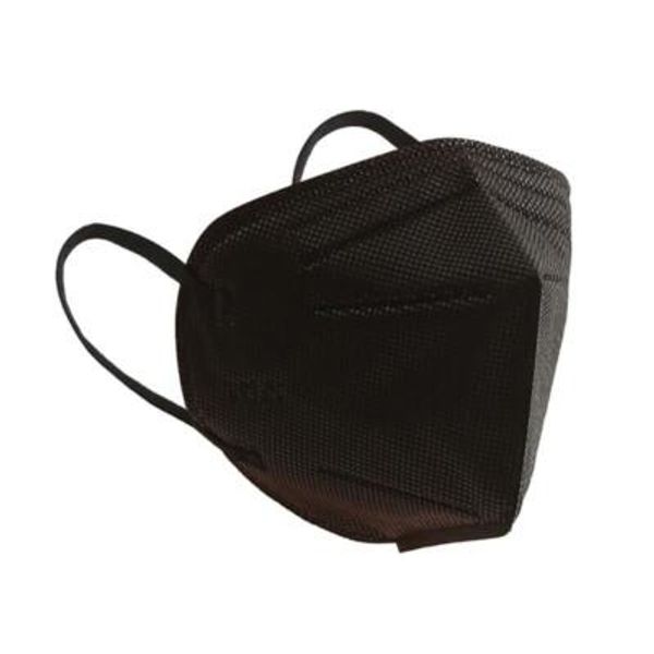 10 PACK KN95 BLACK Face Mask Cover 95% Filter Disposable Mask