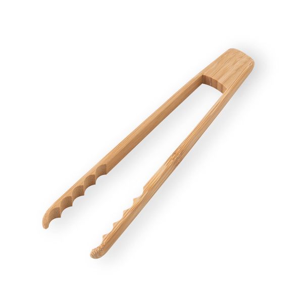 Kojusai Kosuge Tongs, Medium, 6.9 inches (17.5 cm), Bamboo/Made in Japan, Antibacterial Server, Pasta, Ice, Salad, Serving Seasonings, Cooking Kitchen Tongs