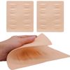 Tattoo Silicone Skin 3D 3 Pcs Microblading Practice Skin for Lips Tattoo Training Sheet for Tattoo Artists and Beginners