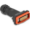 DeLOCK D-Sub HD 26 Pin Stecker mit Gehäuse IP67 wasserfest