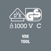 18-piece. VDE Kraftform Kompakt® changeover blade set Wera 05 003471 001