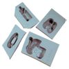 Baby Shower Rubber Mold Set, 4/pk