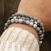 iXXXi Men's Pearl Bracelet, One size, Stainless Steel, No Gemstone