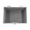Odyssey Stacking Record Utility Krom Case In Silver Fits 70 Count 12" Vinyl  ...