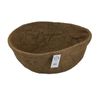 22" Hanging Basket Round Molded Coco Liner - 22" Diameter x 10" Deep