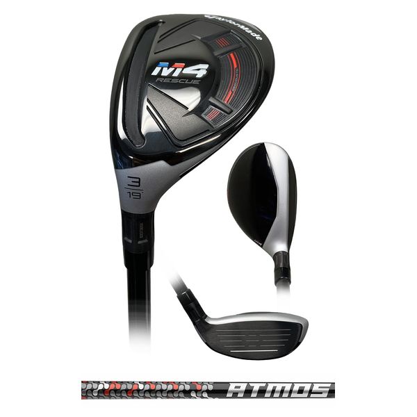TaylorMade Left Handed M4#3 Rescue, Choose Flex (Stiff)