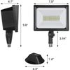 DEWENWILS 2-Pack Outdoor LED Floodlight 6670LM Super Bright Work Floodlight IP65