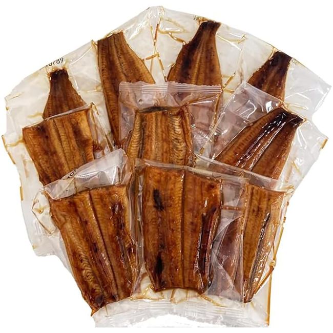 Unagiya Kawasui, Domestic Eel, Kabayaki, Large, Cut, 17.6 oz (500 g), Sauce, Japanese Pepper Sold Separately (8 - 14 Pieces)