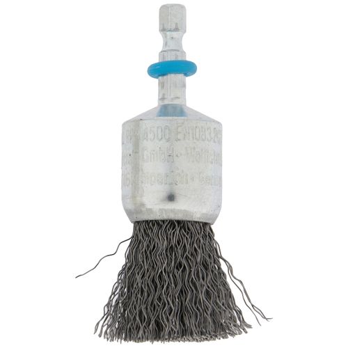 Wolfcraft Steel Wire End Brush 25mm Hex Shank