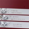 Full set LED Backlight Strips For TCL 65P2US 65S401 65S403 65S405