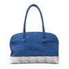 KnitPro Bloom Shoulder Bag 40x14x26cm - 1pc, Blue