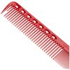 YS-Park Y S 339 Professional Fine Cutting Hair Comb Red