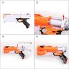 WORKER 14KG Upgrade Spring Silver for Nerf Rival Kronos (XVIII-500) - Blaster Upgrade - 1x Spring Set