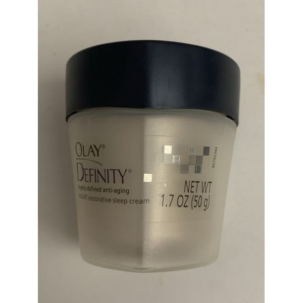 (1) Olay Definity Night Restorative Night  Cream. As Pictured No Box
