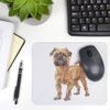 Azeeda 'Brussels Griffon Standing' Mouse Mat/Desk Pad (MO00033693)