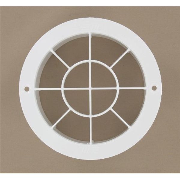 Replacement Boat Parts White 4" Vent Grill