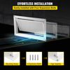 Happybuy Crawl Space Flood Vent - 8" Height x 16" Width Foundation Wall Vent