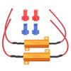 24V Led Load Resistor 24V Load Resistor For Indicators Resistors 2Pcs 50W 8Ohm Wirewound Load Resistor Decoder Fix Led Bulbs Hyper Flash Turn Signal B