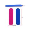 100/200/500/1000Pcs/Kit Mini Disposable Wood Sandpaper Nail Files, Disposable Double Sided Emery Board Manicure Pedicure Tools (100pcs)