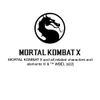 Mortal Kombat X Scorpion Metal Novelty Coaster Set