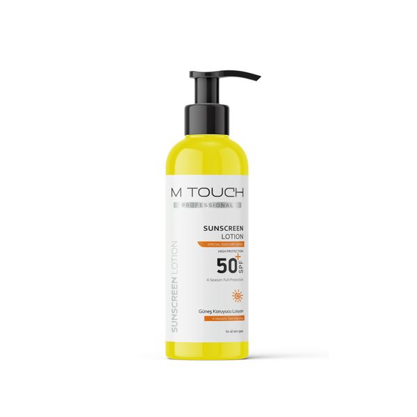 M TOUCH - 50 + SPF GÜNEŞ KORUYUCU LOSYON - 200 ML - SUNSCREEN LOTION